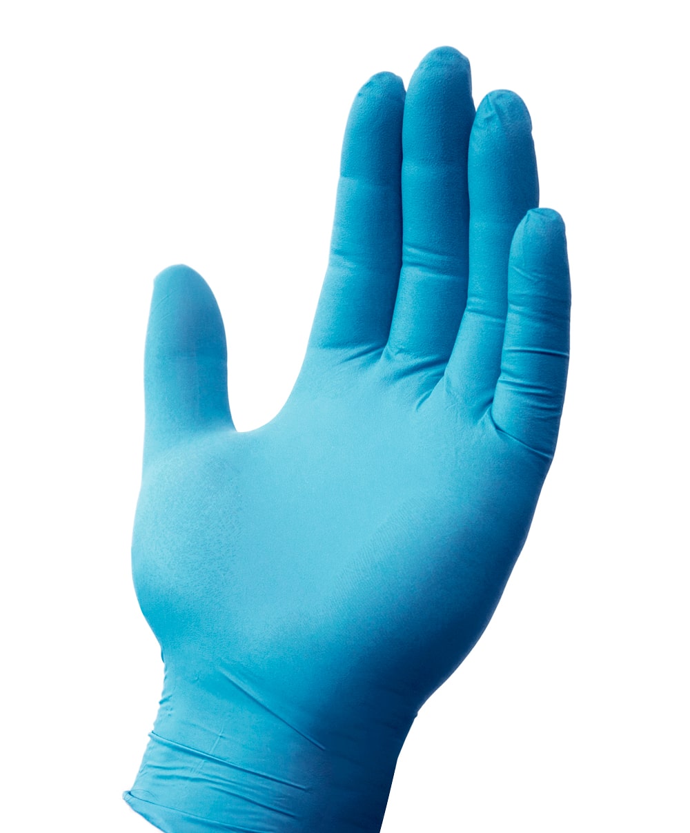 GNPR-LG-1A N2203 3Mil 
Light-Weight Blue Powder Free 
Nitrile Glove 100/Bx 10Bx/Cs