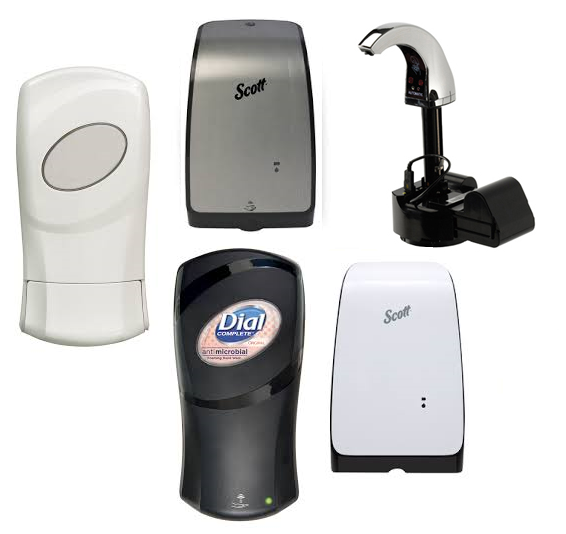 Soap &amp; Sanitizer Dispensers
